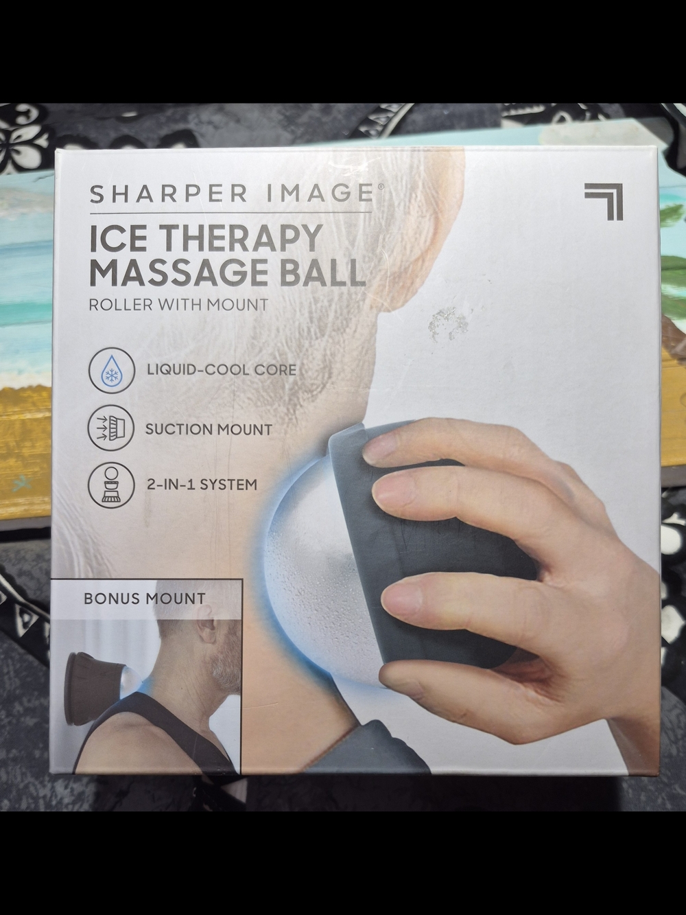 Sharper Image Ice Therapy Massage Ball